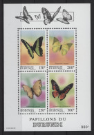 Burundi - 1993 Butterflies Block MNH__(TH-26820) - Blocks & Kleinbögen