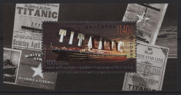 Bulgaria - 2012 Titanic Block MNH__(TH-26081) - Blocs-feuillets