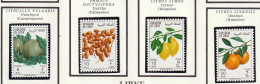 LIBYE - Fruits, Pastèque, Dattes, Citron, Orange, Pêcher, Poires - 1969 - MNH - Libye