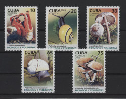 Cuba - 2005 Mushrooms MNH__(TH-27363) - Unused Stamps