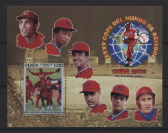 Cuba - 2003 Baseball World Cup Block MNH__(TH-27489) - Blocchi & Foglietti