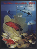 Cuba - 2002 National Philately Competition Block MNH__(TH-27372) - Blocks & Sheetlets