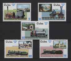 Cuba - 2002 Old Locomotives MNH__(TH-27371) - Ungebraucht