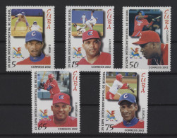 Cuba - 2002 Intercontinental Baseball Championship MNH__(TH-27549) - Ongebruikt