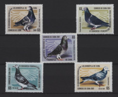 Cuba - 2001 Pigeon Fanciers Association MNH__(TH-27544) - Ungebraucht