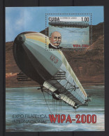 Cuba - 2000 Airships Block MNH__(TH-25538) - Blocks & Sheetlets