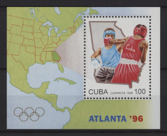 Cuba - 1998 World Cup Block MNH__(TH-25214) - Blocks & Sheetlets