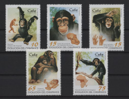 Cuba - 1998 Evolution Of The Chimpanzee MNH__(TH-27532) - Unused Stamps