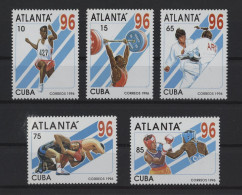 Cuba - 1996 Summer Olympics Atlanta MNH__(TH-27518) - Unused Stamps