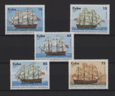 Cuba - 1996 Spanish Navy Sailing Ships MNH__(TH-27519) - Ungebraucht