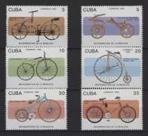 Cuba - 1993 History Of The Bicycle MNH__(TH-27653) - Unused Stamps