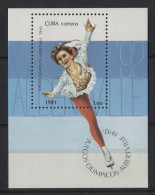 Cuba - 1991 Winter Olympics Albertville Block MNH__(TH-23925) - Blocks & Kleinbögen