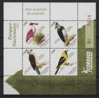 Costa Rica - 2010 Rare Birds Block MNH__(TH-27090) - Costa Rica