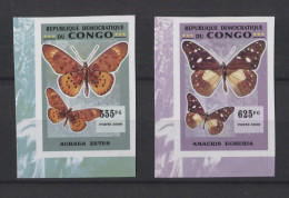 Congo (Kinshasa) - 2007 Butterflies IMPERFORATE MNH__(TH-24910) - Nuevos