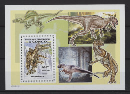 Congo (Kinshasa) - 2007 Prehistoric Reptiles Block (1) MNH__(TH-24491) - Ongebruikt