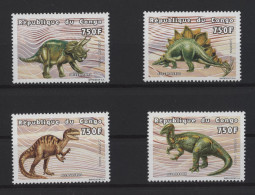 Congo (Brazzaville) - 1999 Prehistoric Animals (I) MNH__(TH-24493) - Neufs