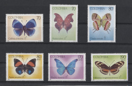 Colombia - 1991 Butterflies MNH__(TH-24846) - Colombia