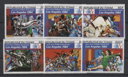 Chad - 1982 Summer Olympics Los Angeles MNH__(TH-24976) - Ciad (1960-...)