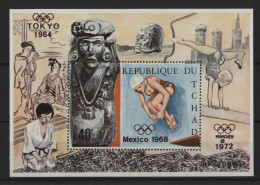 Chad - 1970 Summer Olympics Block MNH__(TH-24227) - Chad (1960-...)