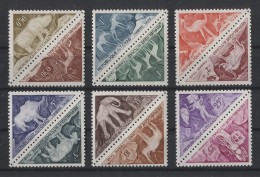 Chad - 1962 Prehistoric Rock Engravings MNH__(TH-26578) - Tchad (1960-...)