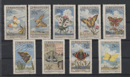 Czechoslovakia - 1961 Butterflies MNH__(TH-24937) - Unused Stamps