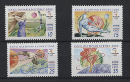 Cyprus (Republic) - 2000 Summer Olympics Sydney MNH__(TH-23575) - Unused Stamps