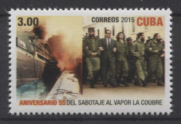 Cuba - 2015 Freighter La Coubre MNH__(TH-26113) - Nuevos