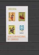 Bolivia 1972 Olympic Games Sapporo S/s MNH - Inverno1972: Sapporo