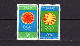 Bulgaria 1973 Olympic Games Set Of 2 MNH - Sommer 1972: München