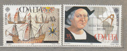 EUROPA CEPT 1992 Malta C.Colombo 500th Discovery Of America MNH(**) Mi 885/86 #33911 - 1992