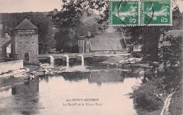 Pont Scorff - Le Scorff Et Vieux Pont -  Malterie - Brasserie - Biere - CPA °J - Pont Scorff