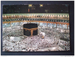 POSTCARD SAUDI ARABIA 1960 MECCA HOLY KAABA - Saudi-Arabien