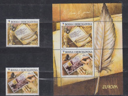 Europa Cept 2008 Bosnia/Herzegovina Sarajevo 2v + M/s ** Mnh (59351) - 2008