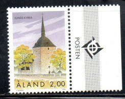 ALAND 1994 GETA KYRKA CHRISTMAS NATALE NOEL WEIHNACHTEN NAVIDAD 2 MNH - Aland