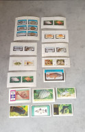 SCOTLAND FISHES 15 MINIATURE SHEETS &MINI BLOCKS PERF&IMPERF MNH - Fishes