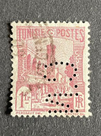 Colonie TUNISIE N° 137 C.N. 9 Indice 2 Perforé Perforés Perfins Perfin Superbe !! - Altri & Non Classificati