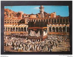 POSTCARD SAUDI ARABIA 1960 THE HOLY KAABA - BLESSED MECCA - Arabie Saoudite