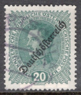 Austria 1918 Single Stamp From The Stamps Of 1916-1917 Overprinted "Deutschösterreich" Set In Fine Used - Usados