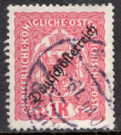 Austria 1918 Single Stamp From The Stamps Of 1916-1917 Overprinted "Deutschösterreich" Set In Fine Used - Gebruikt