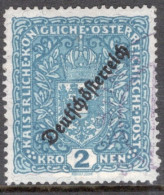 Austria 1918 Single Stamp From The Stamps Of 1916-1917 Overprinted "Deutschösterreich" Set In Fine Used - Gebraucht
