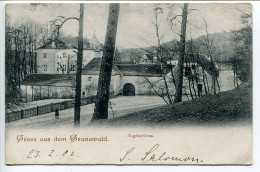 Pionnière Voyagé 1902 * Gruss Aus Dem GRUNEWALD Jagdschloss ( Pavillon De Chasse ) * Cachet S. Salomon Berlin - Grunewald