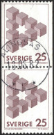 Sweden - Facit #1199 LYX / PRAKTstämplat 2-strip ALINGSÅS 1 18.06.82 - 1930- ... Francobolli In Bobina II