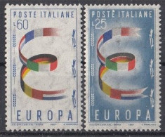 ITALY 992-993,unused - Institutions Européennes