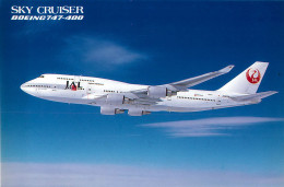 AVION - SKY CRUISER, BOEING 747-400 - JAL - JAPAN AIRLINES - - 1946-....: Era Moderna