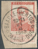 Belgique, Cachet Relais BAARLE-HERTOG (BAR-LE-DUC) Sur Timbres - (F860) - 1914-1915 Croix-Rouge