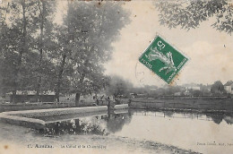 Auneau. Le Canal Et La Chaumière. - Auneau