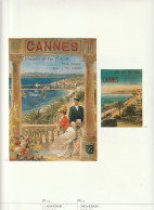 Pages Du Livre "AFFICHES D'AZUR" Alpes Maritimes  ( Recto Verso, Pages 99/100 )  Cannes  P.L.M. - Affiches
