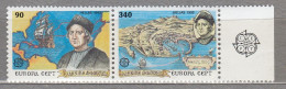 EUROPA CEPT 1992 Greece C.Colombo 500th Discovery Of America MNH(**) Mi 1802/03 #33921 - 1992