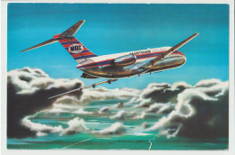 Vintage Pc KLM Martinair Holland Martin's Air Charter MAC Douglas Dc-9 Aircraft - 1946-....: Era Moderna