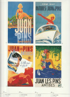 Page Du Livre "AFFICHES D'AZUR" Alpes Maritimes  (  Pages 127 ) JUAN LES PINS - Afiches